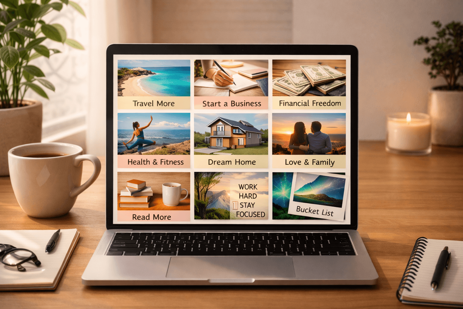 How to Create a Digital Vision Board That Actually Works